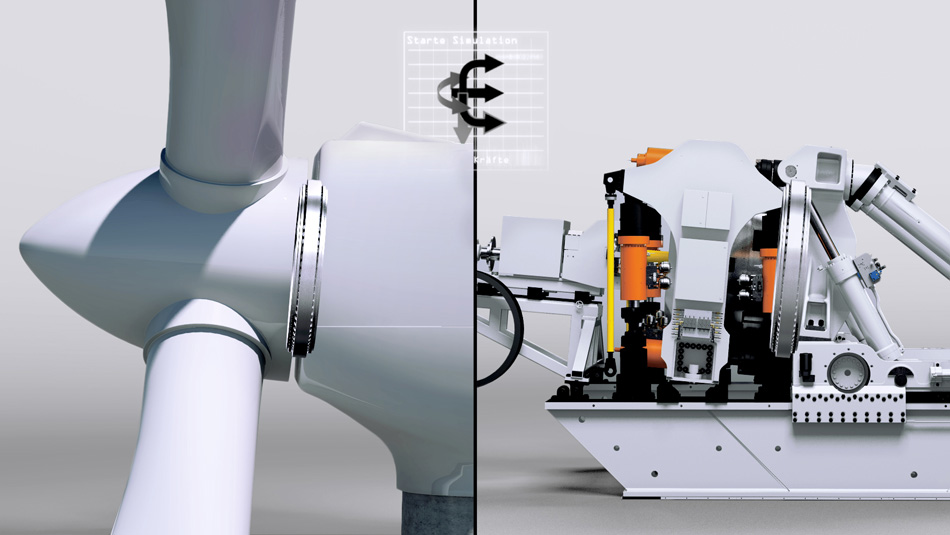 舍弗勒 ASTRAIOS 试验台测试大型轴承