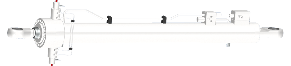 带锁定的液压缸