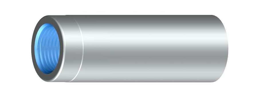 活塞杆端部内螺纹