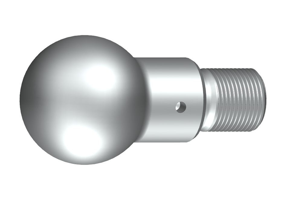 用于活塞杆的球头