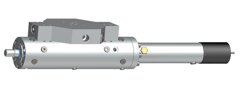 仅用于保护和安装位移传感器，不作为液压缸固定装置